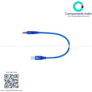 usb a to usb b cable for arduino blue color